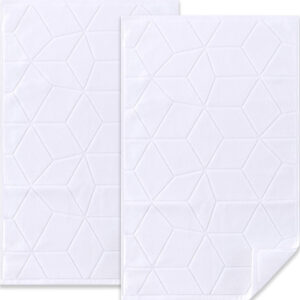 Hotel Quality - 1100GSM, 2 PACK Gray Bathroom Mats [Not a Bath Rug] - 100% Turkish Cotton | Thick | 19"x30" | Washable, Soft Bath Mat Towel for Bathroom Floor, Absorbent Terry Cloth Feet Towels, Gray