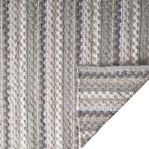 Chenille Bath Mat Rug 24x36 inch - 100% Cotton Soft Absorbent and Machine Washable Shower Bath Rug - Aqua Combo