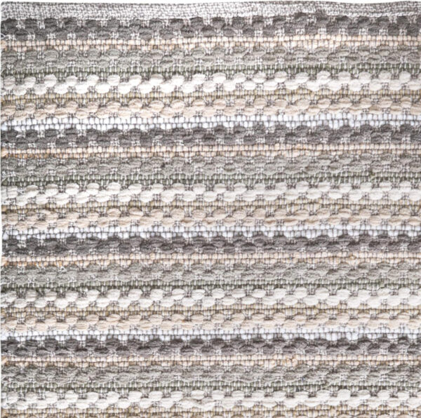 Chenille Bath Mat Rug 24x36 inch - 100% Cotton Soft Absorbent and Machine Washable Shower Bath Rug - Aqua Combo