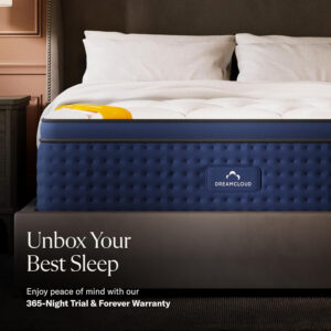 12" Queen Mattress - Luxury Hybrid Gel Memory Foam - 365 Night Trial - Premium Pressure-Relieving Layers - Forever Warranty - Mattress in a Box - Fiberglass-Free