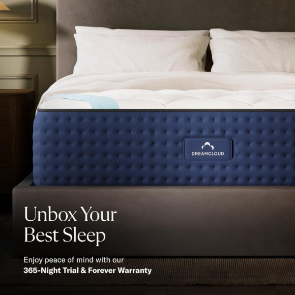12" Queen Mattress - Luxury Hybrid Gel Memory Foam - 365 Night Trial - Premium Pressure-Relieving Layers - Forever Warranty - Mattress in a Box - Fiberglass-Free