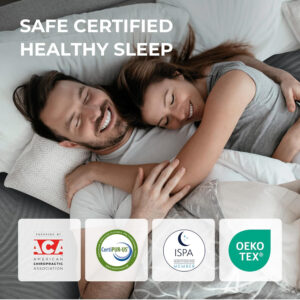 Sweetnight CoolNest 16 inch King Mattress, Cooling Gel King Size Memory Foam Mattress for Cool Night Sleep, 5-Zone Ergo Support for Pressure Relief, Medium Firm, CertiPUR-US Certified