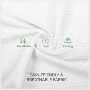 Novilla Queen Mattress, 10 Inch Gel Memory Foam Queen Size Mattress for Cool Night & Pressure Relief, Medium Plush Bed Mattresses, Bliss